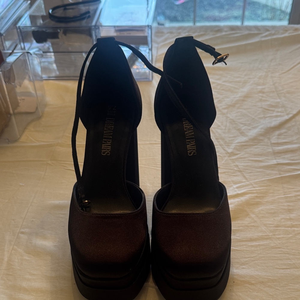 Black Platform Heels - image 1